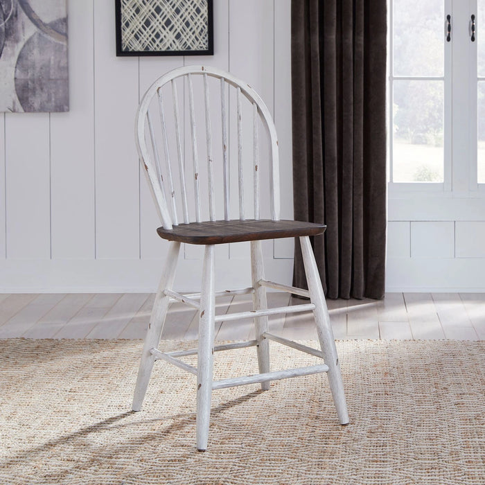 Farmhouse Windsor Back Counter Chair image