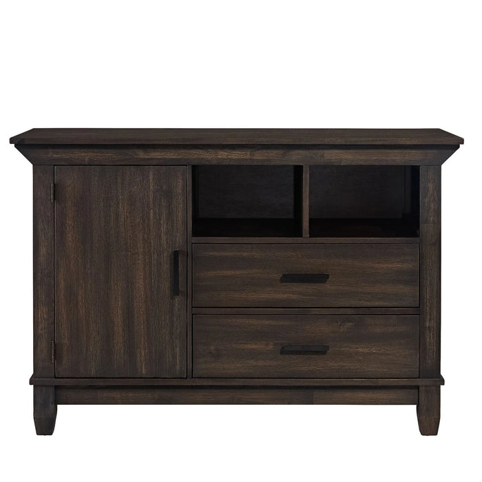 Double Bridge Sideboard in Dark Chestnut image
