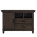 Double Bridge Sideboard in Dark Chestnut image
