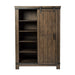 Thornwood Hills Sliding Door Chest in Rock Beaten Gray image