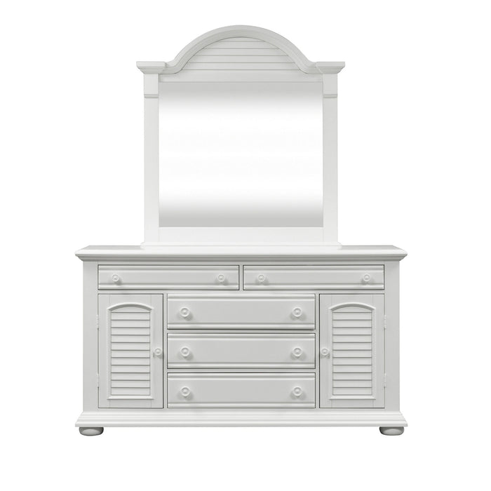 Summer House I Panel Bed, Dresser & Mirror, Night Stand image