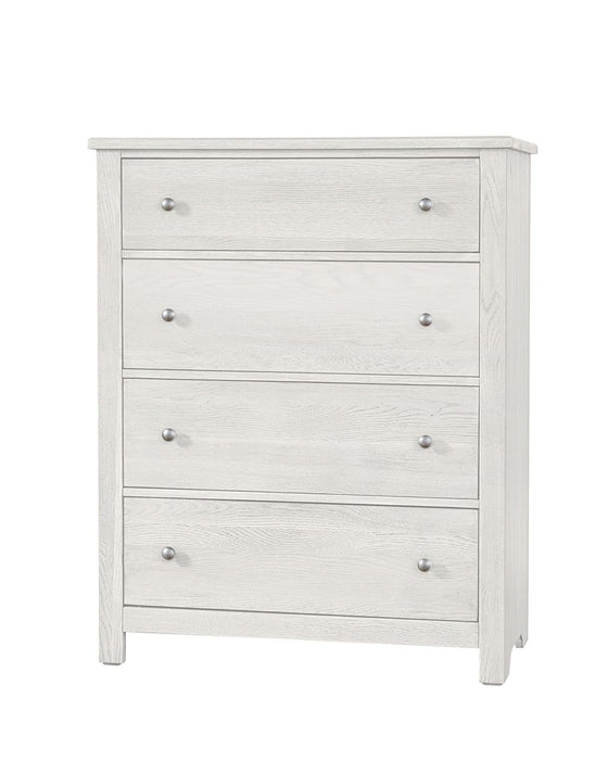 Vaughan Bassett Fundamentals 4 Drawer Chest in White image