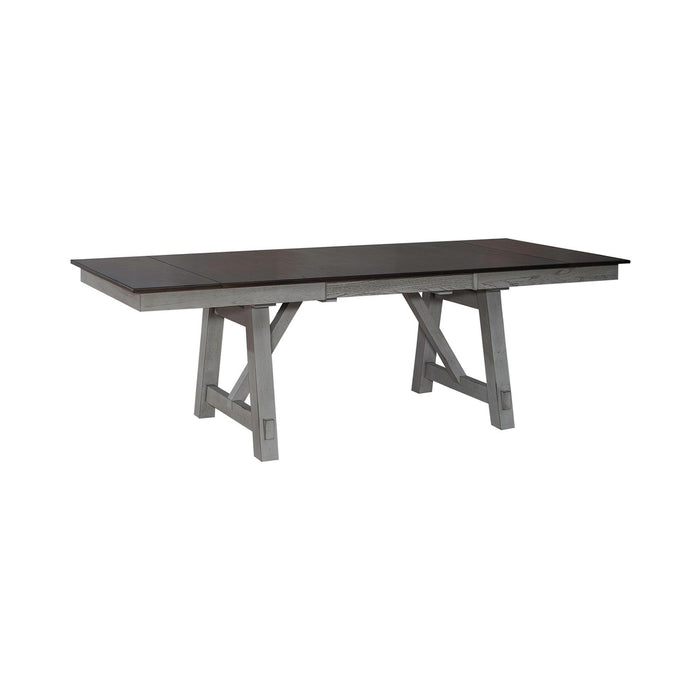 Newport 7 Piece Trestle Table Set