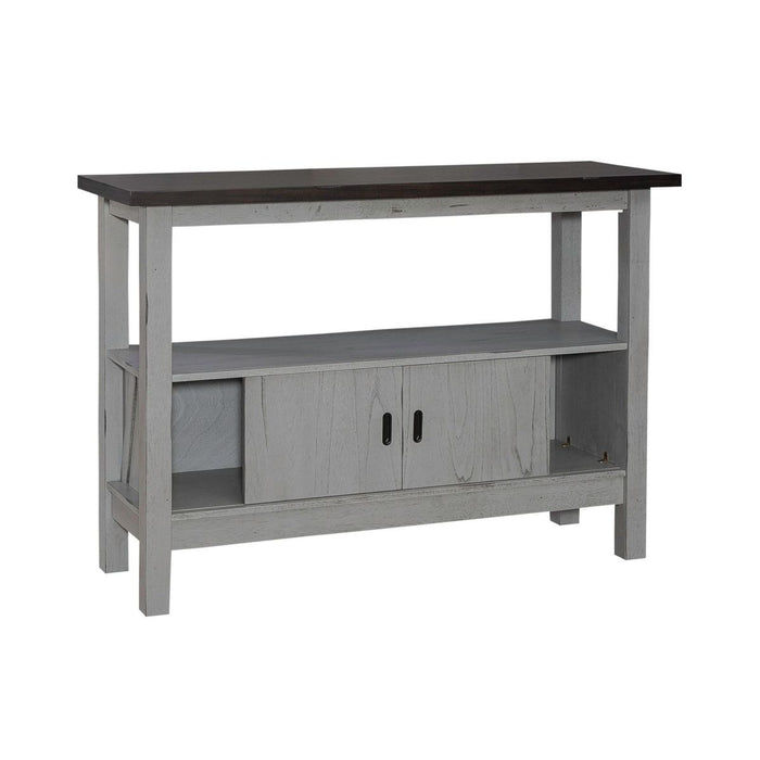 Liberty Furniture Newport Server in Smokey Grey