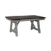 Liberty Furniture Newport Trestle Table in Smokey Grey image
