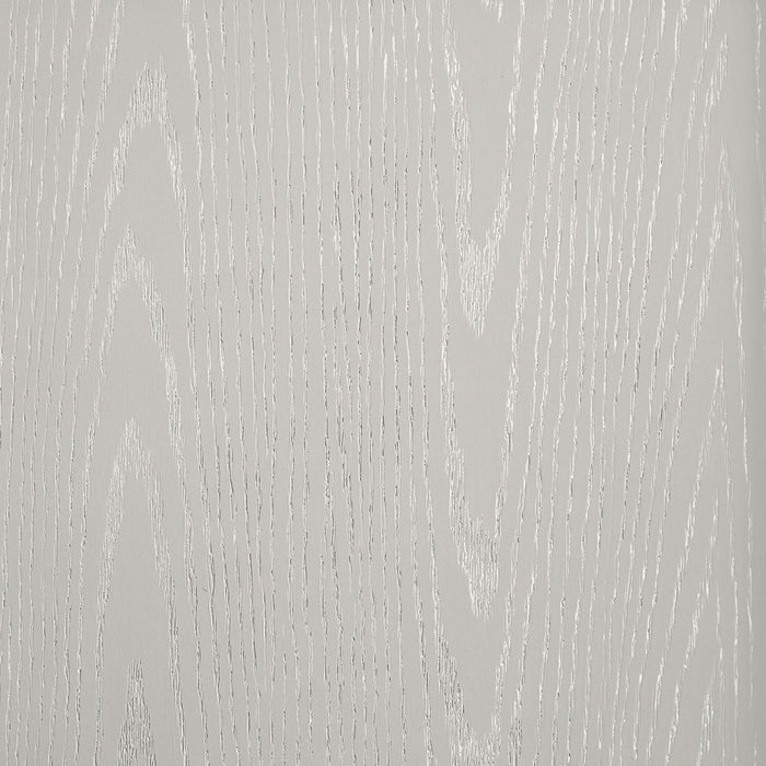 Vaughan-Bassett Passageways Oyster Grey King Louvered Bed with Low Profile Footboard in Grey