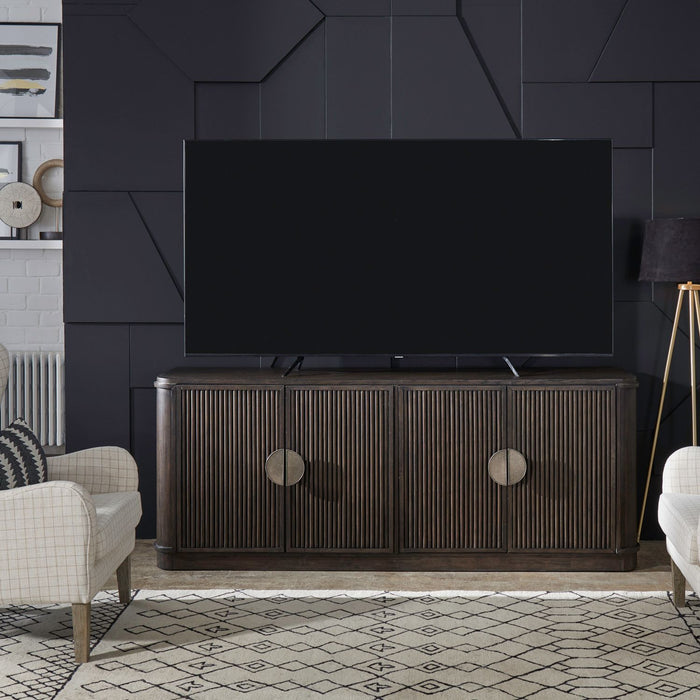 City View 82 Inch TV Console in Coffee Bean image