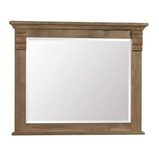 Vaughan Bassett Carlisle Corbel Mirror in Warm Natural image