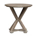 Parkland Falls End Table in Weathered Taupe image