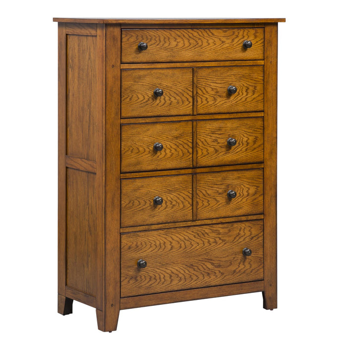 Grandpa's Cabin Chest in Age Oak