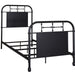 Vintage Series Metal Bed in Black image