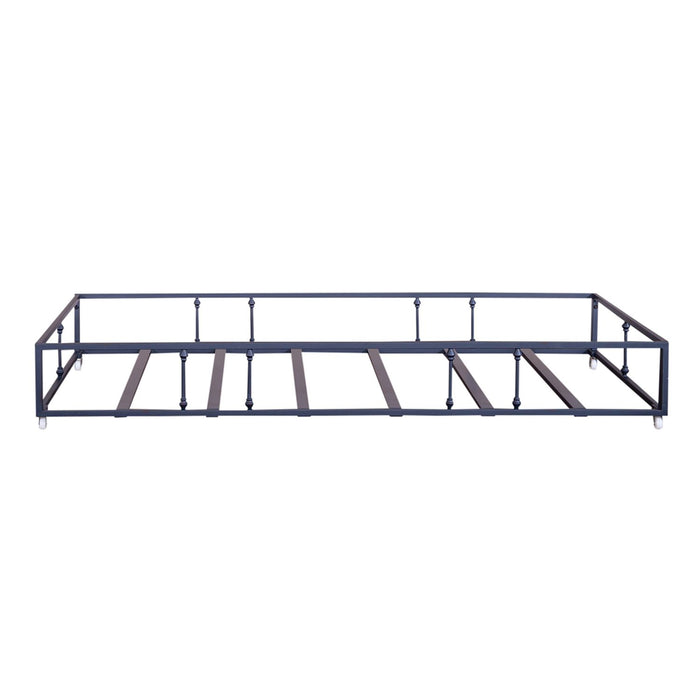 Vintage Series Twin Metal Trundle in Navy