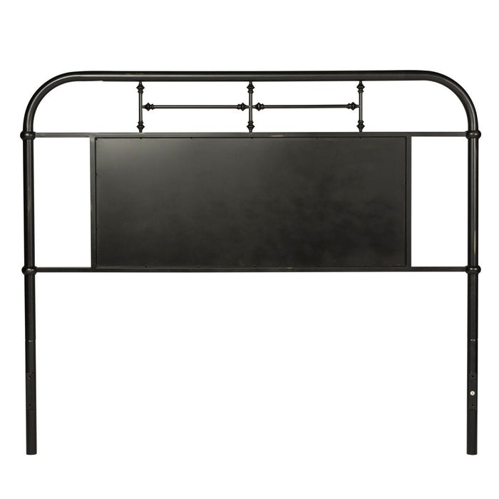 Liberty Furniture Vintage Series Queen Metal Headboard in Black image