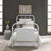 Liberty Furniture Vintage Series Full Metal Bed in Antique White image