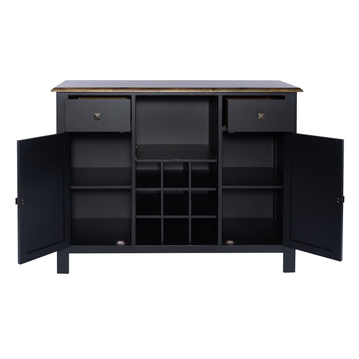 Carolina Crossing Server in Black