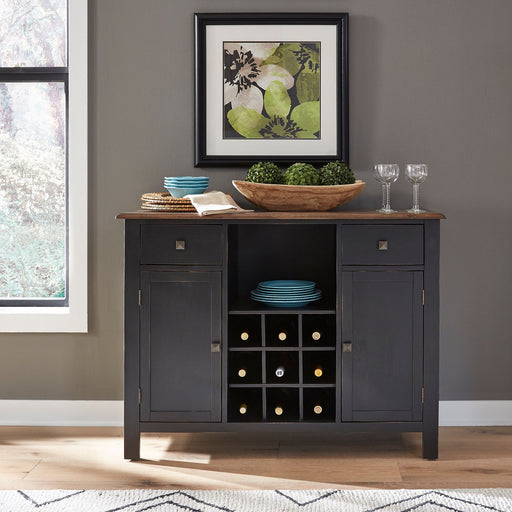 Liberty Furniture Carolina Crossing Server in Black image