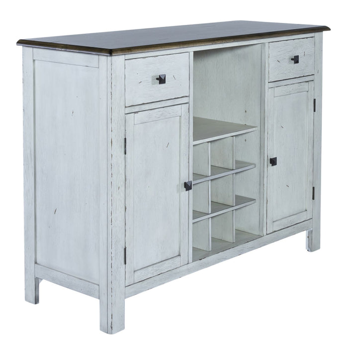 Carolina Crossing Server in White