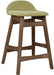 Liberty Furniture Space Saver 24" Counter Chair (Green) in Satin Walnut (Set of 2) image