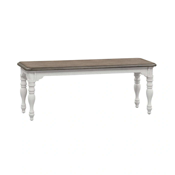 Magnolia Manor Dining Bench (RTA) in Antique White image
