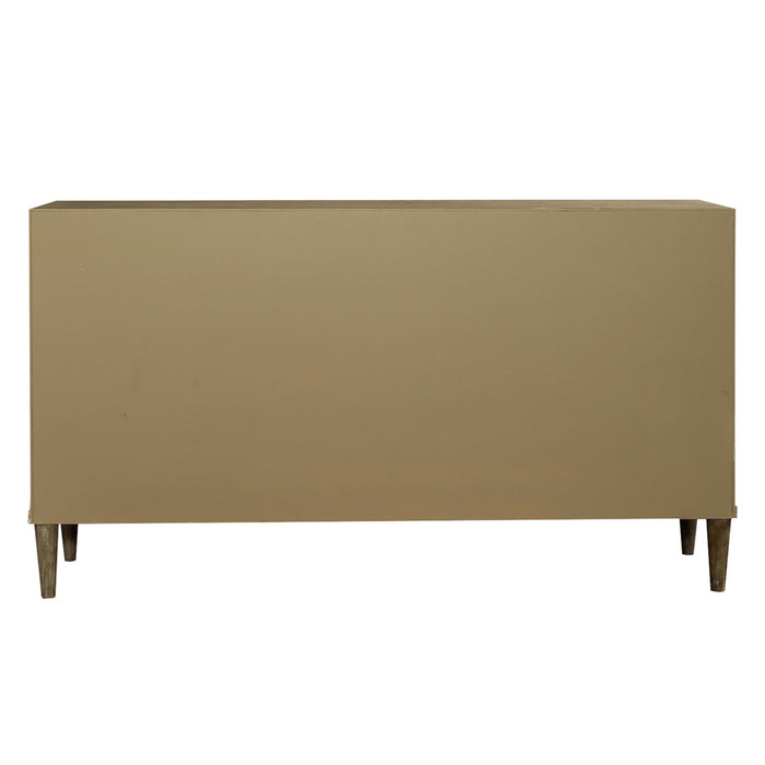 Devonshire 4 Door Accent Cabinet in Driftwood