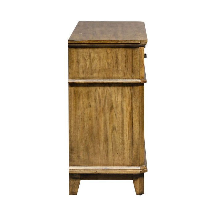 Santa Rosa II Server in Antique Honey