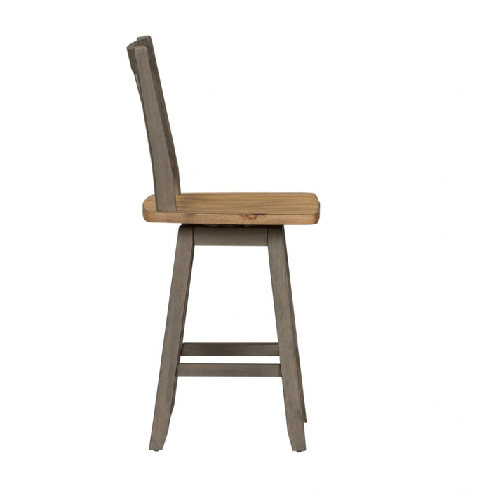 Lindsey Farm Counter Height Swivel Chair (RTA) image