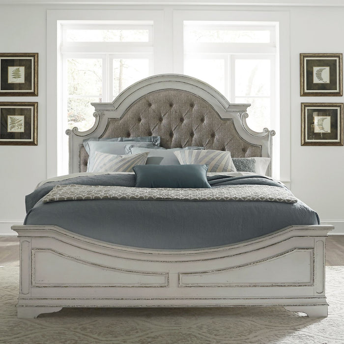 Magnolia Manor King California Upholstered Bed
