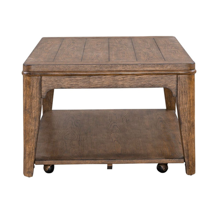 Liberty Furniture Ashford Rectangular Cocktail Table in Sienna