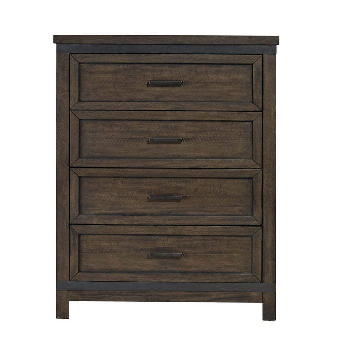 Thornwood Hills 4 Drawer Chest in Rock Beaten Gray image