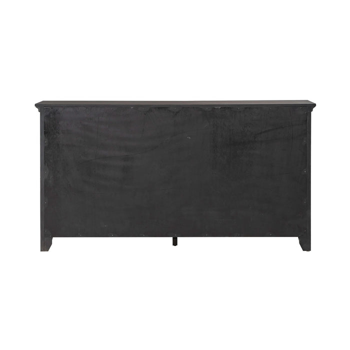 Paradise Valley Hall Buffet in Saddle Brown