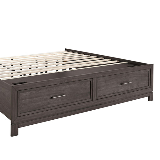 Modern Edge Storage Footboard w/ Slat Roll image