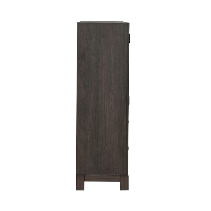 Modern Edge Dressing Chest in Caffe