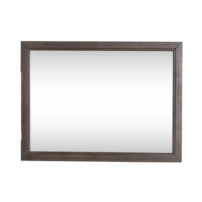 Liberty Furniture Modern Edge Landscape Mirror in Caffe image