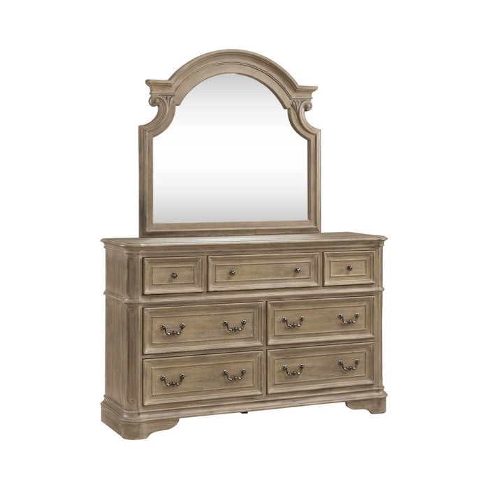 Magnolia Manor Dresser & Mirror image