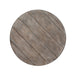 Sedona Round End Table in Heavy Distressed White image
