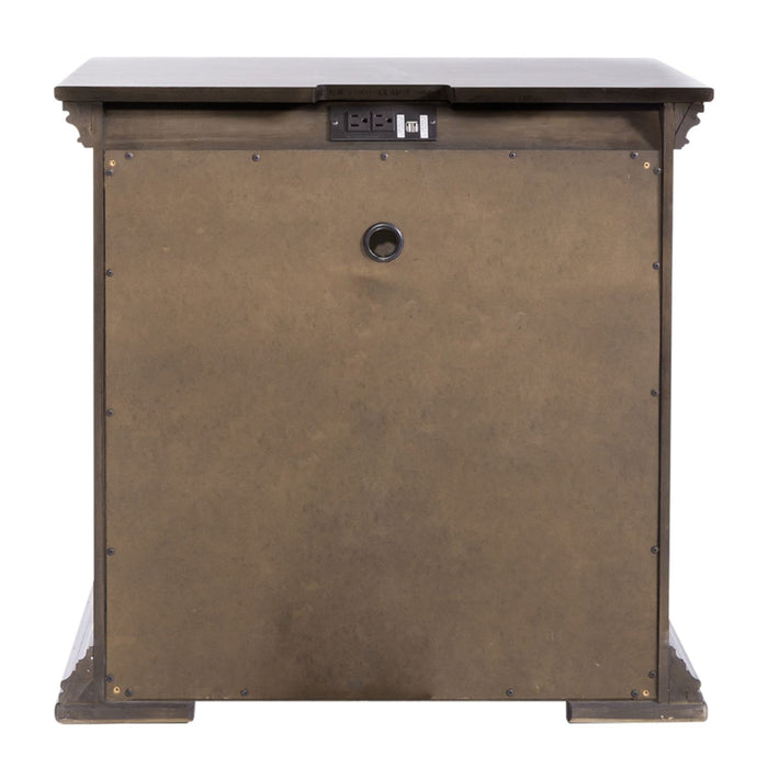 Big Valley 2 Drawer Night Stand w/ Charging Station