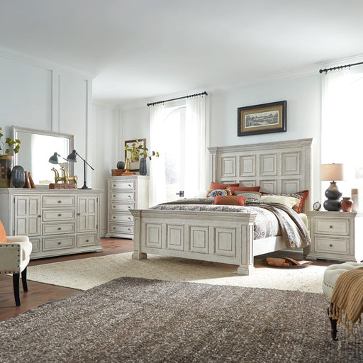 Big Valley Queen Panel Bed, Dresser & Mirror, Chest, Night Stand image