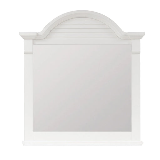 Summer House Mirror in Oyster White image