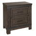 Thornwood Hills Nightstand in Rock Beaten Gray image