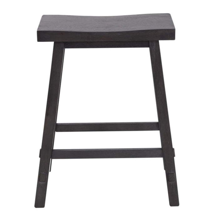 Liberty Furniture Creations II 30 Inch Sawhorse Barstool in Slate (Set of 2) image