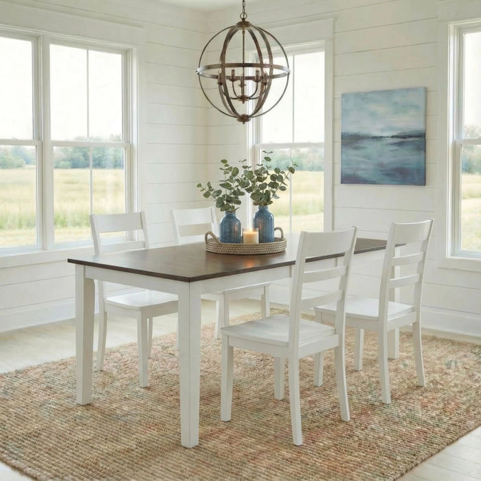 Landale 5 Piece Leg Table Set image