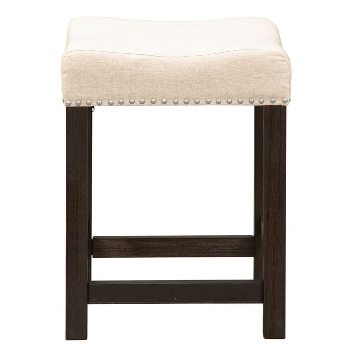 Liberty Heatherbrook Uph Barstool in Charcoal and Ash