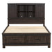 Thornwood Hills Bookcase Bed, Dresser & Mirror, Chest, Night Stand image