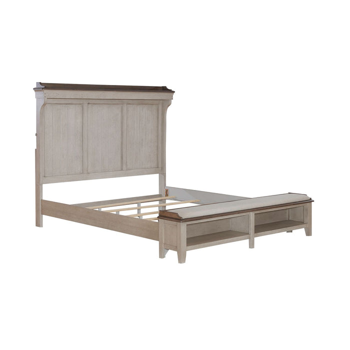 Ivy Hollow King Mantle Storage Bed
