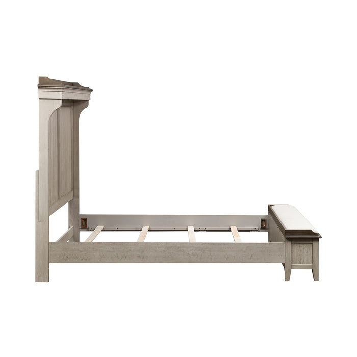 Ivy Hollow Queen Mantle Storage Bed