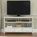 Dockside II Entertainment TV Console in White image