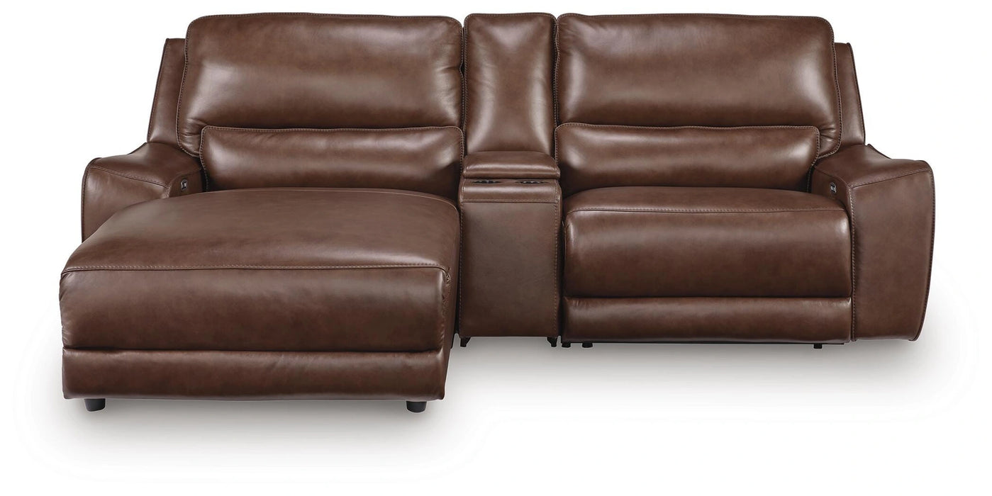 DeepWakes Power Reclining Sectional with Chaise
