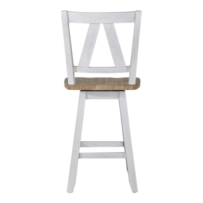 Lindsey Farm Counter Height Swivel Chair (RTA) image
