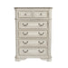 Magnolia Manor King California Upholstered Sleigh Bed, Dresser & Mirror, Chest, Night Stand image