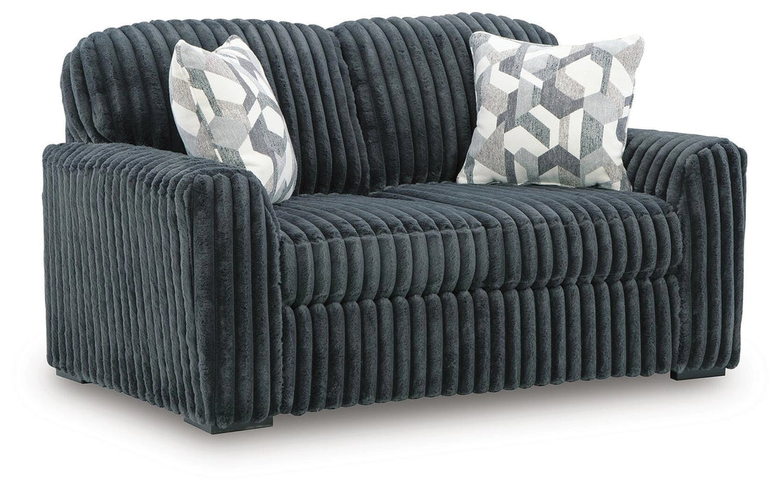 Midnight-Madness Sectional Sofa - Gunmetal